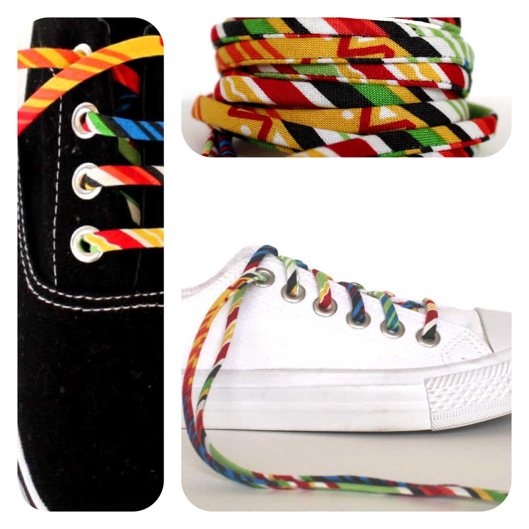 South West Stripes Shoelaces