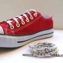 Shoelaces Covered in Newspaper Print - Perfect Gift for a Writer, Book Worm and Blogger