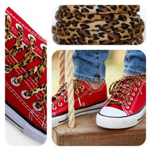leopard print shoelaces