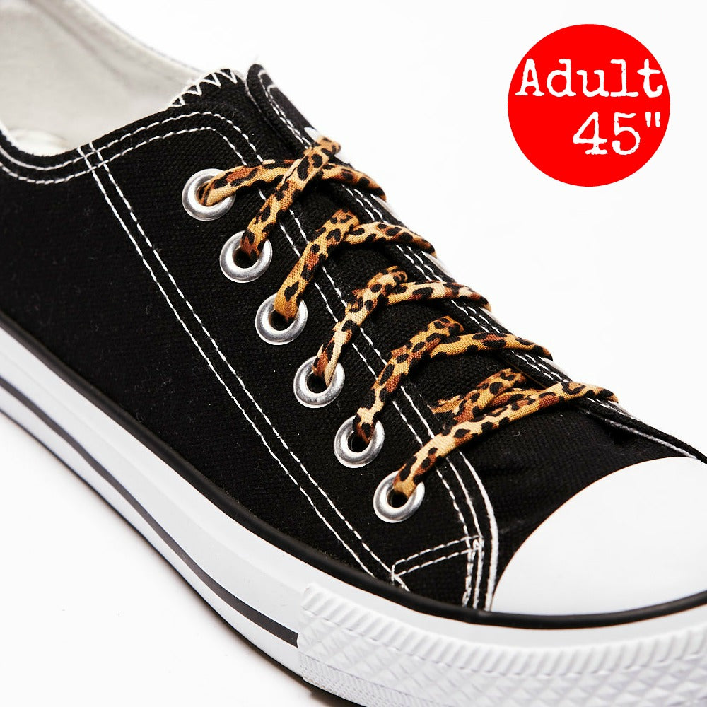 Shoelaces Leopard Cheetah Print Cute Laces