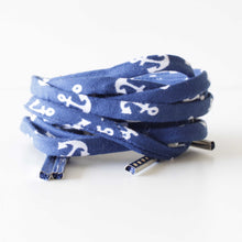 navy|anchor|shoelaces