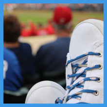 Baseball Shoelaces with Metal Tips for Kids and Adults
